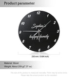 Personalized Photo Frame Plaque Photo Print Desktop Picture Frames with Time Clock Customized Photo/Text Christmas Gift