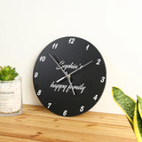 Personalized Photo Frame Plaque Photo Print Desktop Picture Frames with Time Clock Customized Photo/Text Christmas Gift