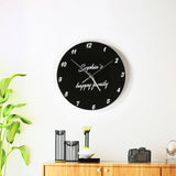 Personalized Photo Frame Plaque Photo Print Desktop Picture Frames with Time Clock Customized Photo/Text Christmas Gift